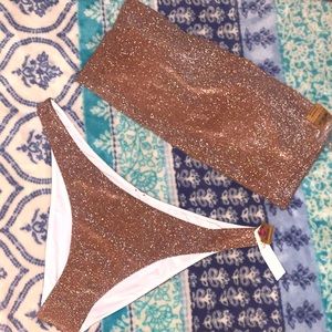 Victoria Secret 2 Piece Glitter Bikini